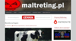 Desktop Screenshot of maltreting.pl